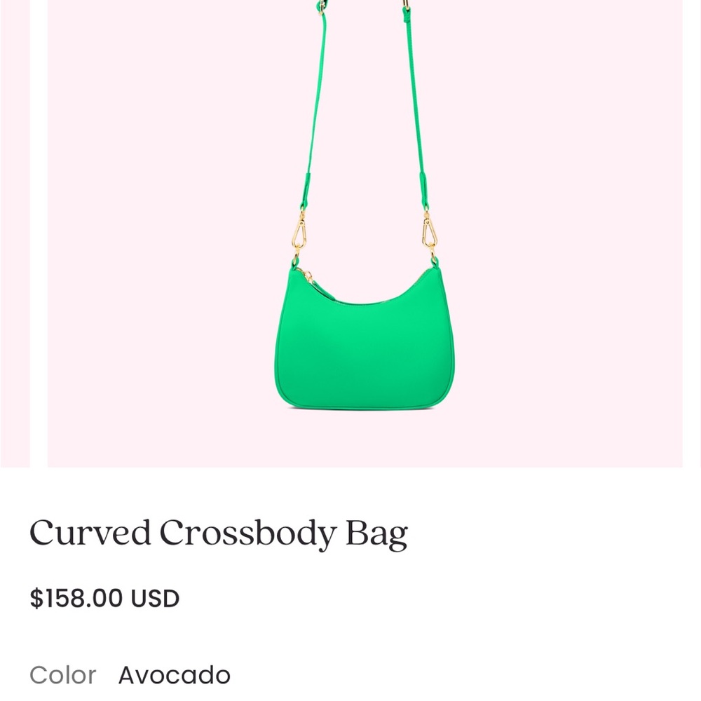 Stoney clover lane curved Crossbody Bag